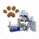 Large Capacity Fully Automatic Stainless Steel Pet Food Production Extruder Processing Machines Line