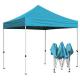Custom Trade Show Pop Up Canopy Tent , Portable Folding Tent Blue Color