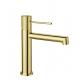 Chrome Surface Finishing Basin Mixer Faucet Gold Basin Mixer Tap Water Flow