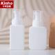 300ml Square Cosmetic Lotion Bottle Hand Sanitizer Facial Cleanser Liquid Soap HDPE Cosmetic Bottles