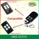 SMG-015TO Compatible Garage Door Rolling Code Bennica 433MHz Wireless Remote Control