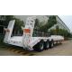 TITAN VEHICLE 3 axle 50t to 100t low bed trailer dimensions in india