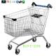 European Style Disabled Supermarket Shopping Trolley Cart With Baby Seat