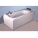 White Color Mini Indoor Hot Tubs Rectangle With Air Switch Control