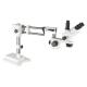 Binocular Boom Stand Stereo Zoom Microscope Double Arm For PCB Inspecition