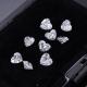 DEF Color VVS Clarity Small Diamonds Melee 2.4-2.7x4.3-4.5mm 0.01 To 0.68ct White Heart Shape