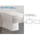 UK Back to Wall WC Pan Ceramic Toilet 550*350*400 mm SWL0622 modle