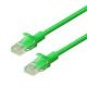 2m 3m 5mtrs Ftp CAT6 Patch Cord For Computer Green Color HDPE Insulation