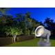 9W Warm White Aluminum LED Garden Spotlights for Park / Lawn / Bridge