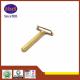 ODM Metal Stainless Steel Razor Handle With PVD Brush Surface