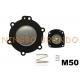 M50 M25 Membrane Diaphragm For Turbo Pulse Solenoid Valve Repair Kit