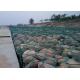 Durable Wire Mesh Stone Retaining Wall , Gabion Wall Baskets For Civil Construction