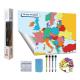 100x36 75x36 Print Dry Erase Laminated Posters Map Learning