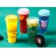 Milk Tea Disposable PP Plastic Injection Molded Cups Logo Printing