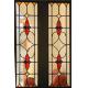 3.2MM 6MM Modern Stained Leaded Glass Windows For House Door Soldering Polishing