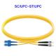 Optical Fiber Cable SC UPC ST UPC Single-Mode Dual-Core Carrier-Grade OS2 Pigtail