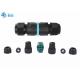 M25 Quick Wiring Screwless Waterproof Cable Connectors 2 3 4 5 Pins 2 Channel 450V 40A
