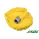 Polyurethane Lining Lay Flat Fire Hose Twill Weave Heatproof For Fire Fighting