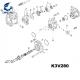 Excavator spare parts kawasaki k3v280 hydraulic piston pump parts