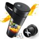 Portable Blender,16 Oz Rechargeable Type-C Personal Mini with Ultra Sharp Four Blades,Multifunctional BPA Free Bottle