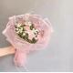 Waterproof Transparent Matte Non Woven Tissue Flowers Wrapping Paper For Bouquet