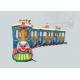 High Security Kids Ride On Train With Track Outside Play Toys Customized Color