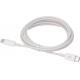 6 Foot 1.8m USB Type C Cable White Pure Copper Material For Charging Sync
