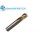 Ti-Ni Alloys 4 Flutes Square End Mill Cutter Tungsten Carbide Multifunctional Customized