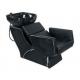Use for placing hairdressing and hair beauty Black Shampoo chair