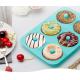 BPA Free Non Stick 6 Cavity Silicone Donut Molds For Cake Cupcakes