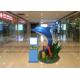 Indoor Life Size Fiberglass Animals , Fiberglass Dolphin Sculpture Jumping Shape