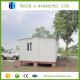 ready made cheap self contained steel frame container camp house