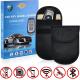 Genuine Leather Car Key Faraday Bag Keyless Fob RFID Blocker Smooth Design