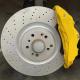 6 Piston Yellow Brake Calipers Mercedes With High Carbon Rotors