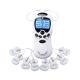 Dual Output Electric Therapy Massager Lightweight EMS Muscle Stimulator TENS Unit