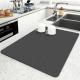 Kitchen Tableware Placemat Anti-Slip Absorbent Dish Draining Mat for Table Decoration