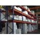 4000KG/ Levels Wood And Plastic Pallet Steel Racks 6M High Corrosion Protection