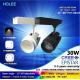4000k  LED track light 30W focus track spot CRI 85 free adjust lens with 5 years warranty