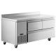 4 Drawer Commercial Workbench Fridge Kitchen Stainless Steel Under Counter Chiller Freezer