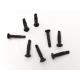 Countersunk Head Self Drilling Screws Black Anticorrosive Coated Torx Socket