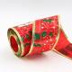 cheap christmas wired ribbon tree decorative ribbon roll