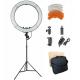 55W 5500K 18inch Dimmable LED Ring Light Kit with Carry bag, Light Stand for Video Photography Blogging Portrait