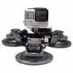 Strong Low Angle Removable Suction Cup Mount For GoPro Hero 5 4 3 3+ Session SJCAM SJ4000 SJ5000 Xiaomi Yi 2 4K Camera