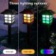 2700K 3 Colors Auto On Solar Lantern Path Lights ABS Solar Walkway Lamps
