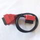 Red Connector Automotive Electrical Cables 16 Pin Male To 2 Pin Female PVC Material