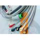 12 Pin 5 Leads One Piece ECG Cable Monitor Connector Cable Compatible Mindray