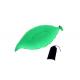 Portable Anti Snore Inflatable Travel Pillow Leaf Shape 100% Polyester Mateiral