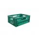 Foldable 400*300*38mm Reusable Virgin PP Storage Collapsible Plastic Vegetable Crate