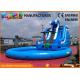 Waterslides Giant Blue Outdoor Inflatable Water Slides For Amusement Park