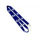 Eco - Friendly Sublimation Custom Polyester Lanyards Single J Hook Accessories